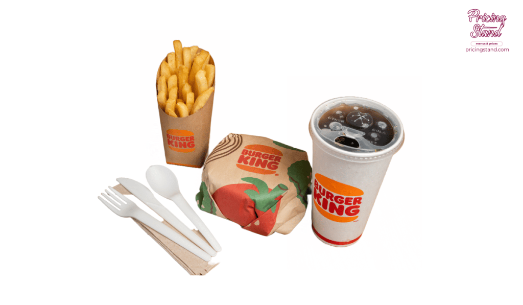 Burger King Menu with Calories